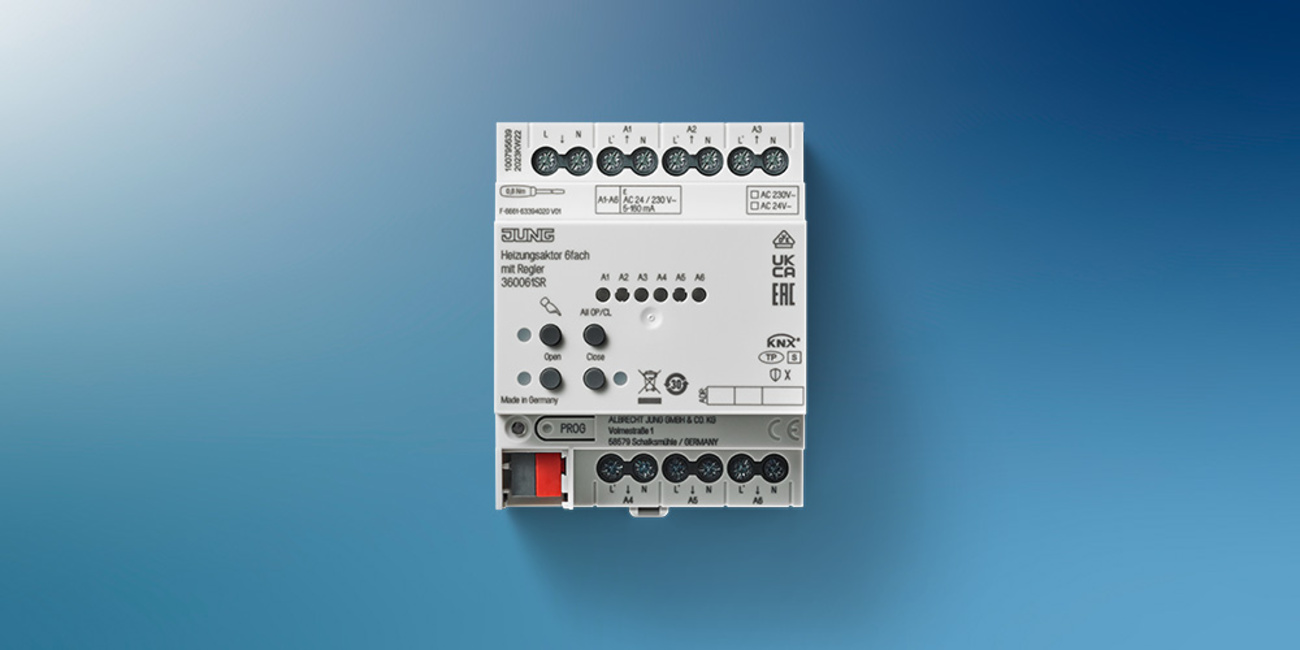 KNX Heizungsaktor 6-fach bei Brambach Elektrotechnik in Eppelheim