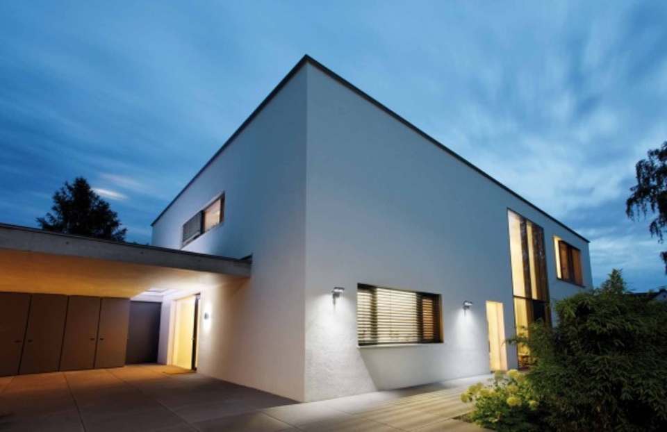 Aussenbeleuchtung bei Brambach Elektrotechnik in Eppelheim